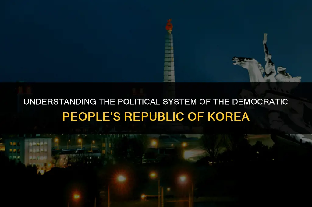 what is the political system of the dprk