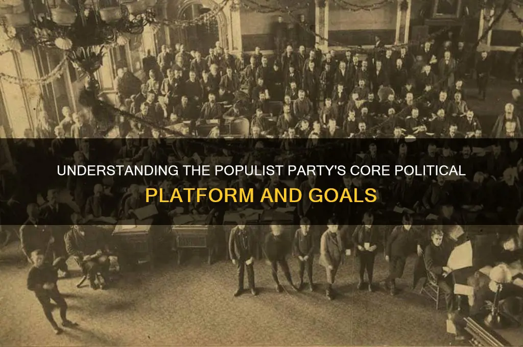 what is the populist party