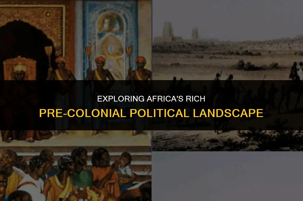 what is the pre-colonial political system in africa