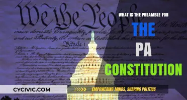 The Preamble: Pennsylvania's Founding Principles
