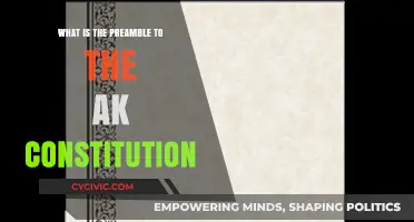 The AK Constitution: Understanding the Preamble