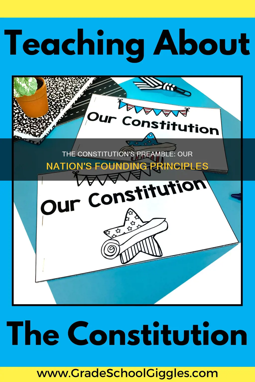 what is the preamble to the constitution for kids