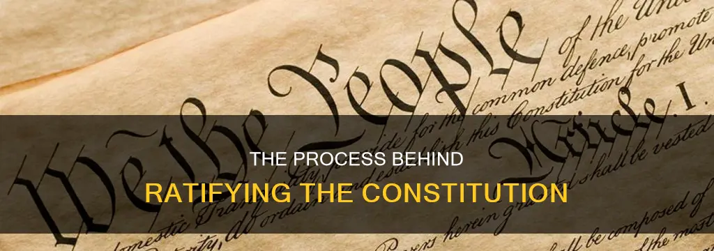 what is the process for ratifying the constitution