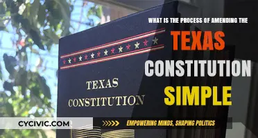 Texas Constitution Amendments: A Simple Guide