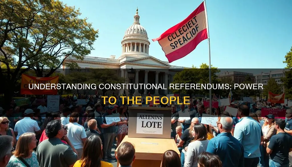 what is the purpose of a constitutional referendum