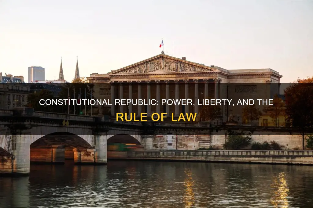 what is the purpose of a constitutional republic
