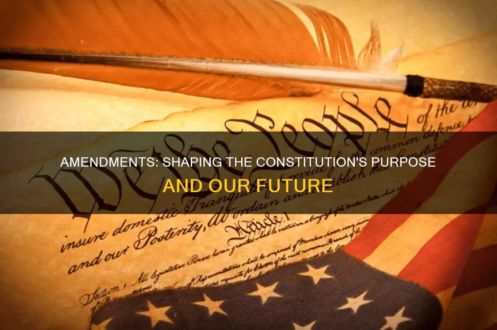 what is the purpose of constitutional amendments
