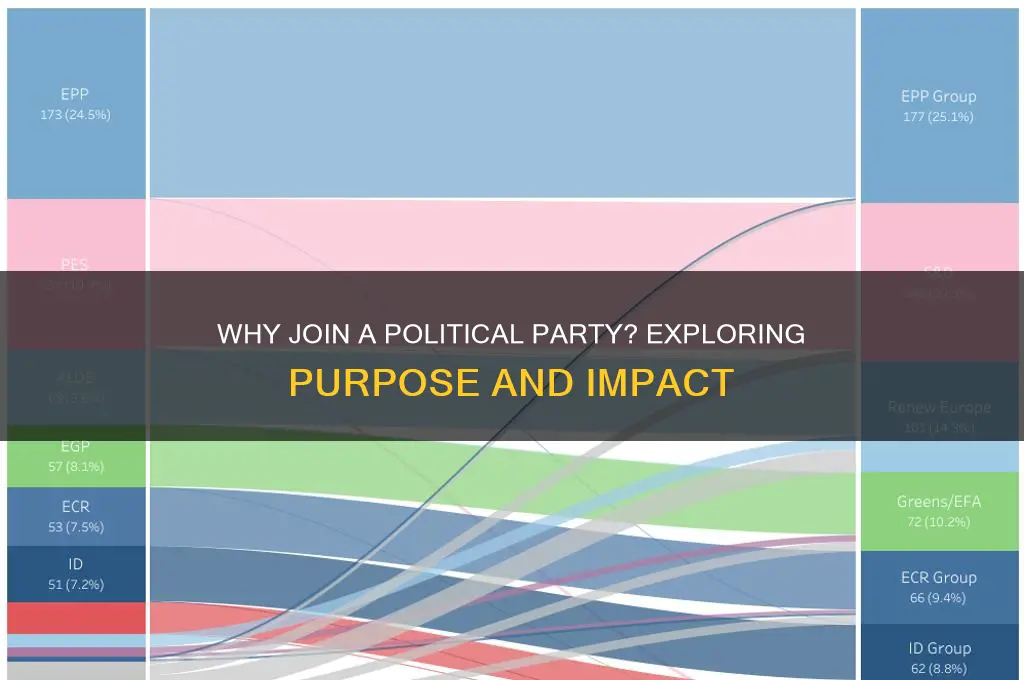 what is the purpose of joining a political party