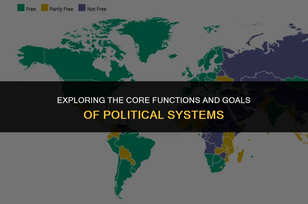 what is the purpose of political systems