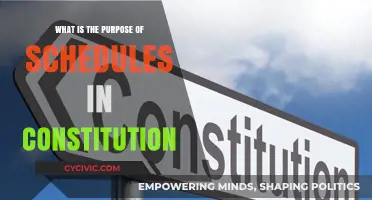 Schedules: Constitution's Fine Print Explained