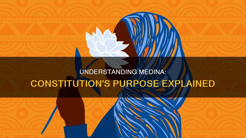 what is the purpose of the constitution of medina