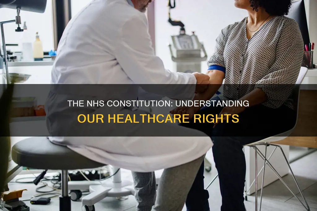 what is the purpose of the nhs constitution