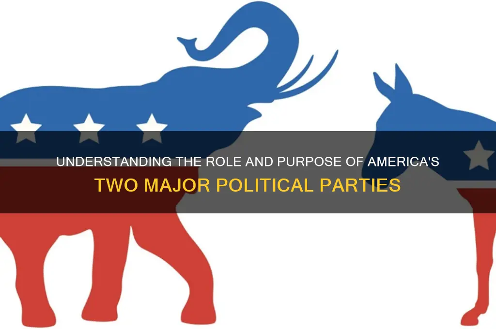 what is the purpose of the two major political parties