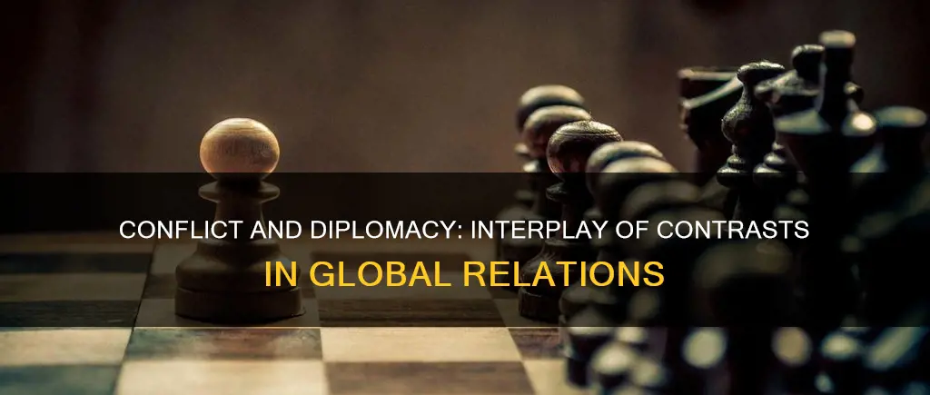 what is the relationship between conflict and diplomacy