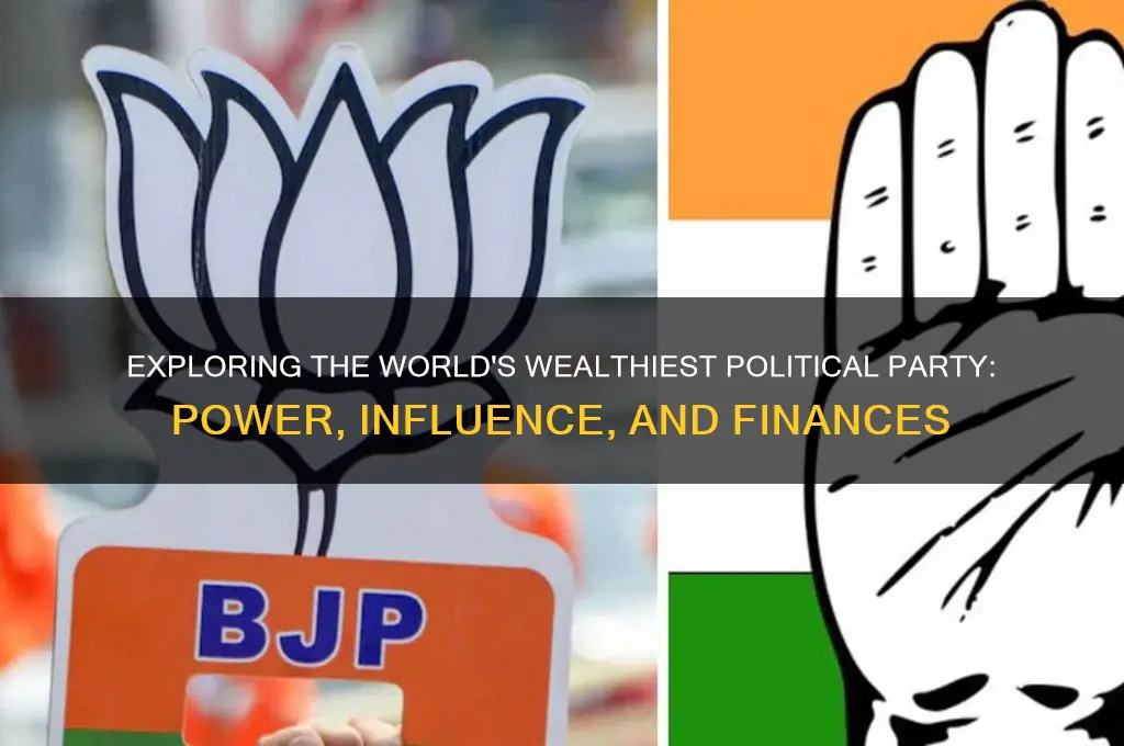 what is the richest political party in the world