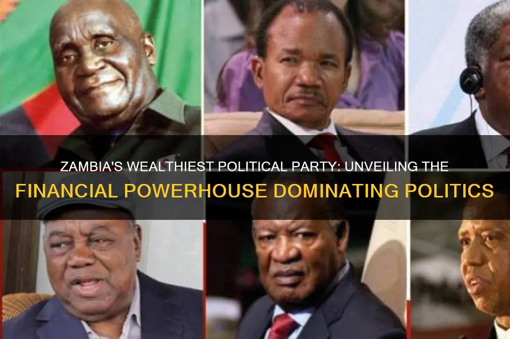 what is the richest political party in zambia