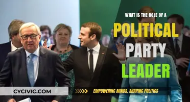 Understanding the Crucial Role of a Political Party Leader