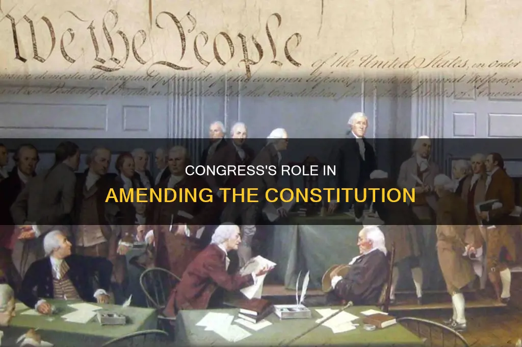 what is the role of congress in the amendment process