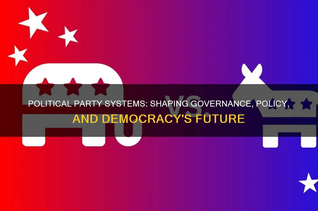 what is the role of political party systems in government