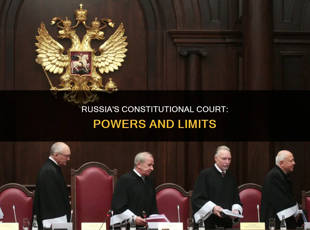 what is the role of the constitutional court in russia