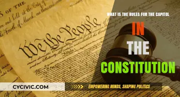 Capitol Rules: Constitutional Guidelines Explained