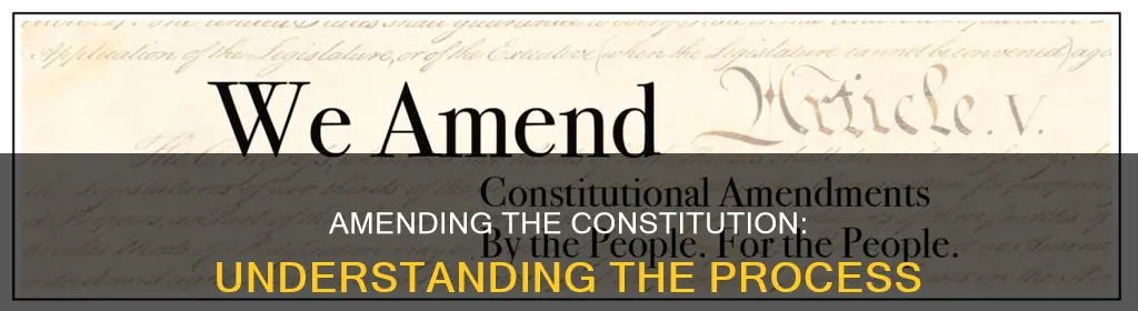 what is the section amending the constitution