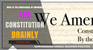 Amending the Constitution: Power and Significance