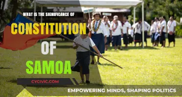 Samoa's Constitution: Foundation of a Nation