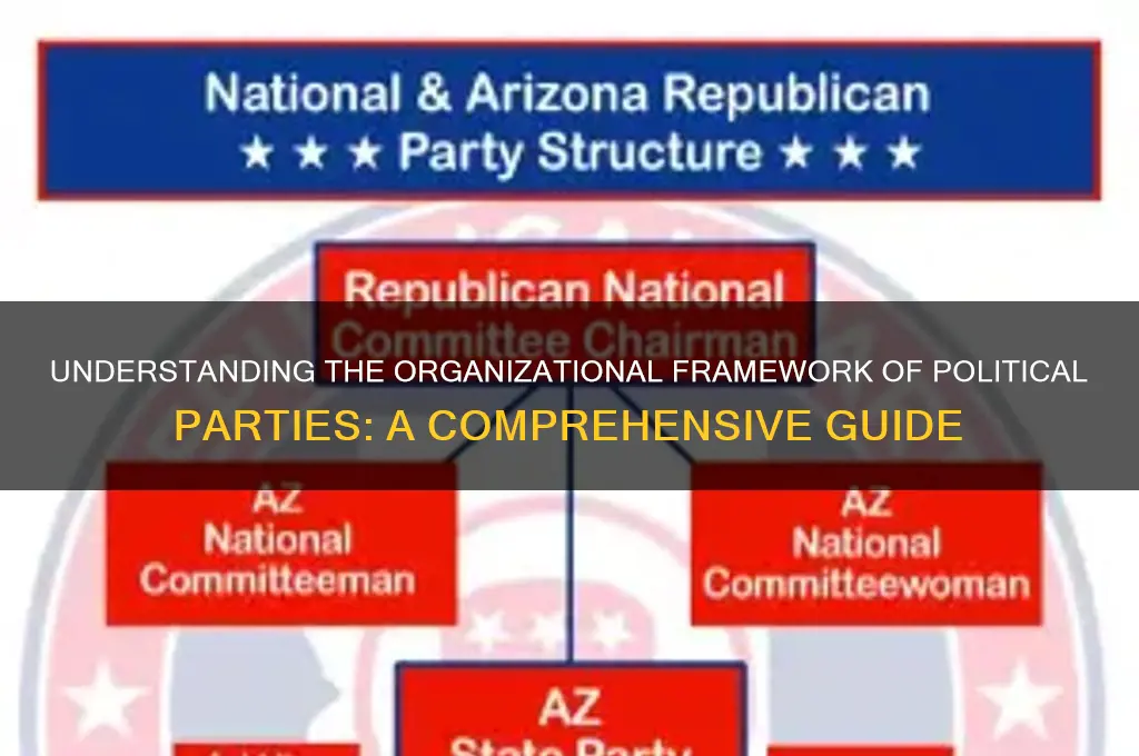 what is the structure of political parties