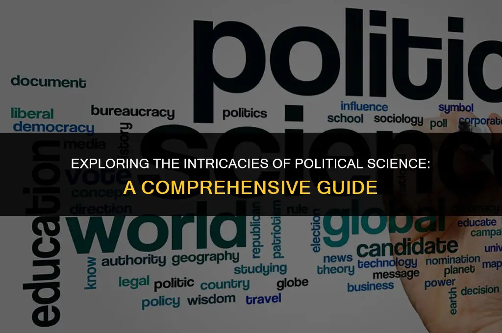 what is the subject matter of political science