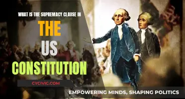 The Supremacy Clause: Understanding the US Constitution's Power Dynamic