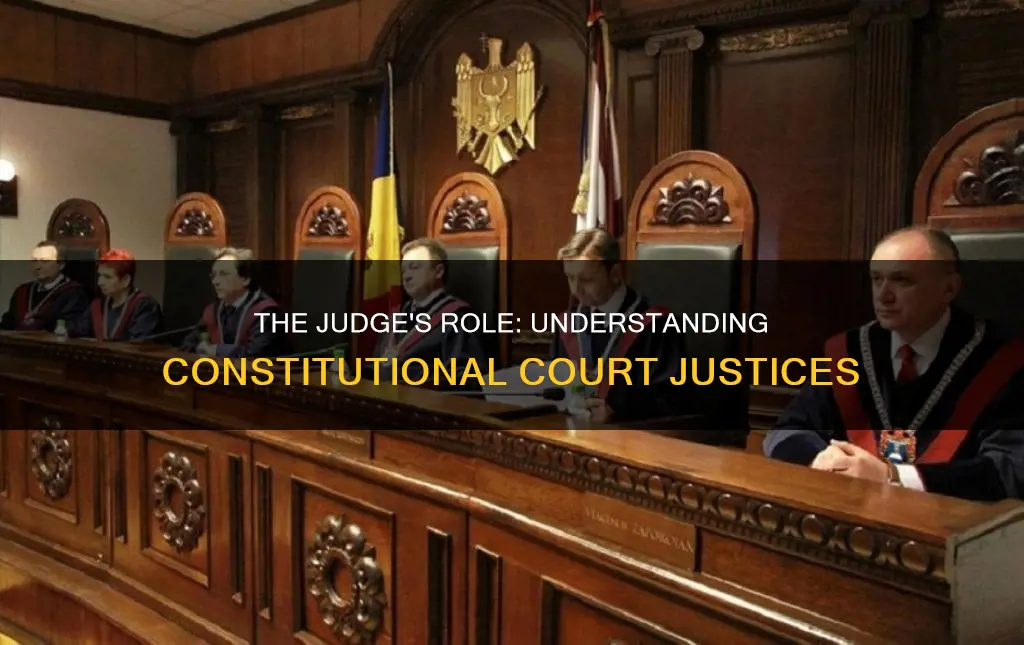 what is the term for a constitutional court judge