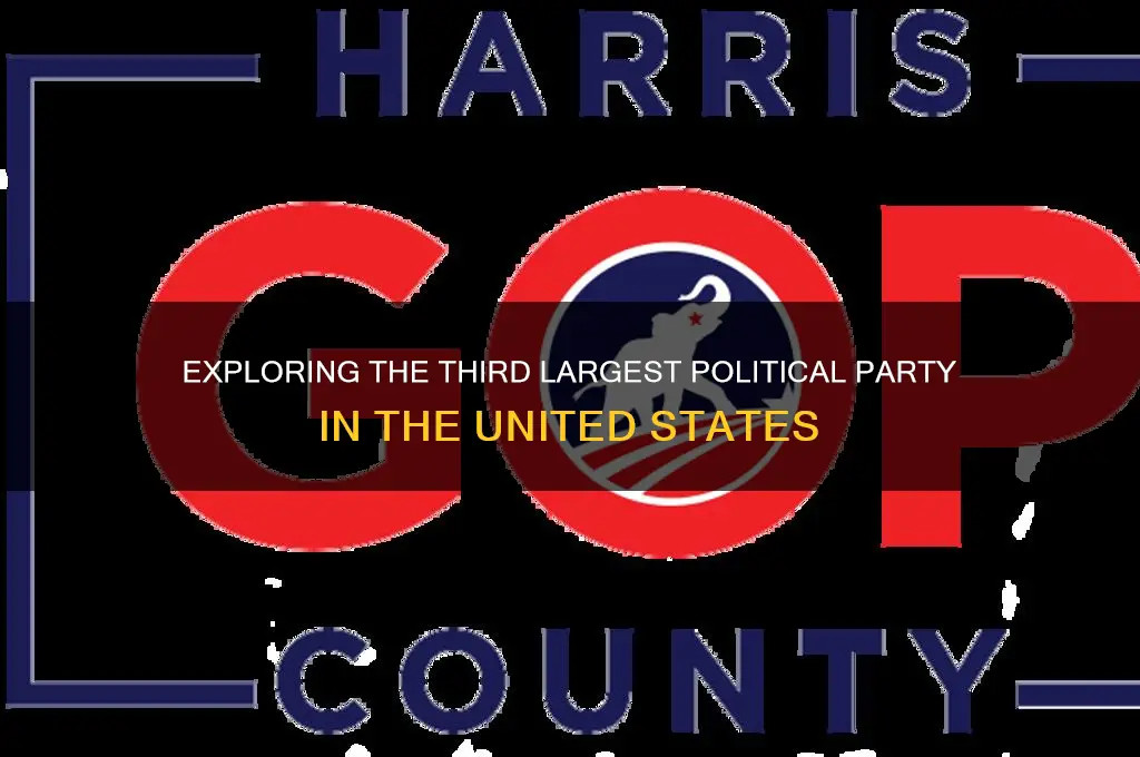 what is the third largest political party in the us