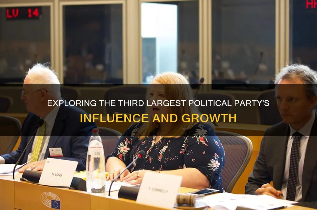 what is the third most popular political party