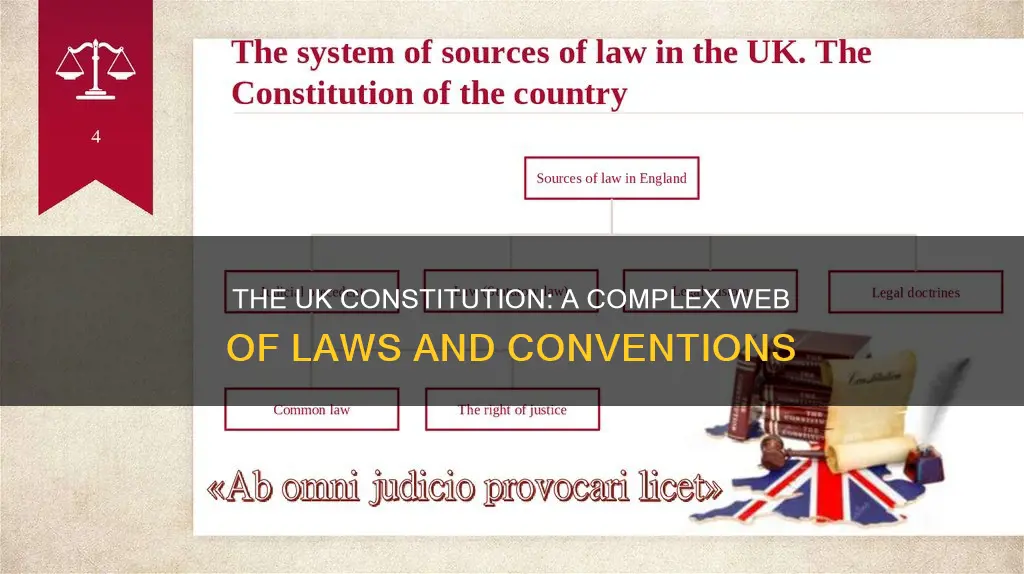 what is the uk constitution made up of