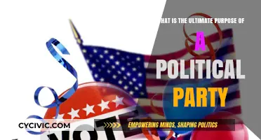 Unveiling the Core Mission: The Ultimate Purpose of Political Parties
