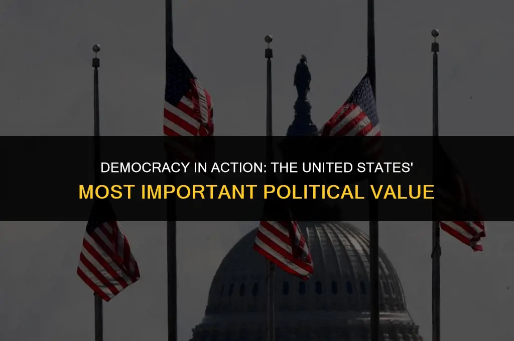 what is the united states most important political value