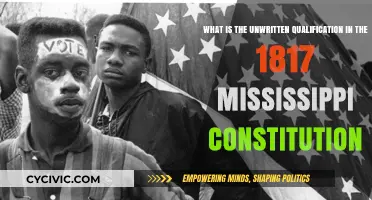 Unwritten Qualification: Mississippi's 1817 Constitution