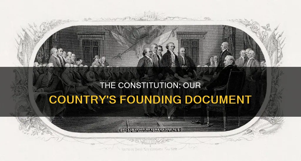 what is the us constitution in relation to our country