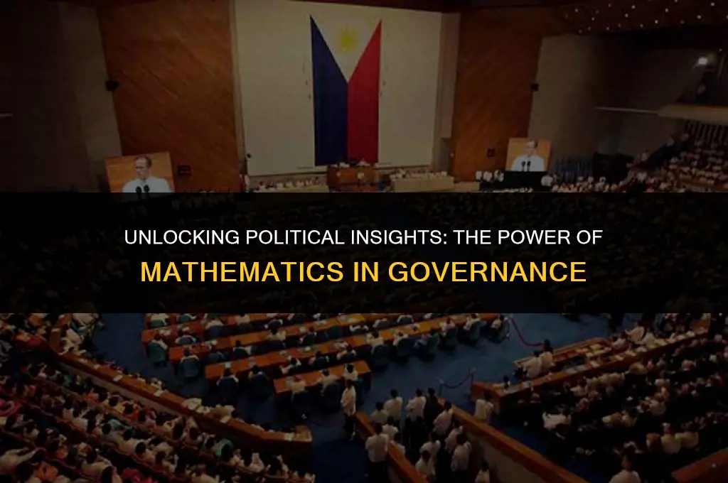 what is the use of mathematics in political science