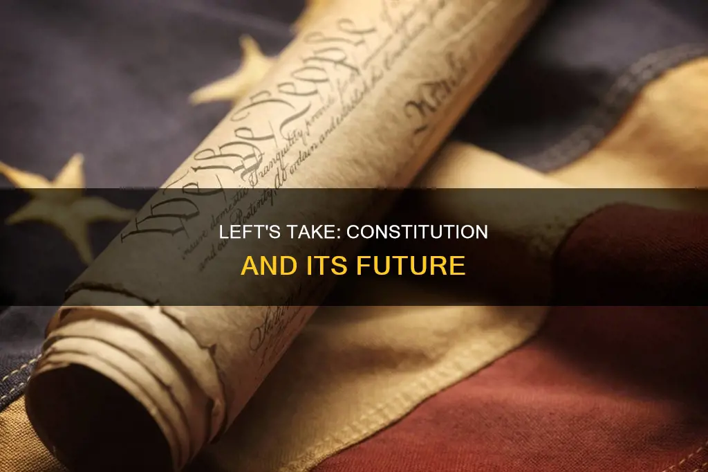 what is the view from the left about the constitution