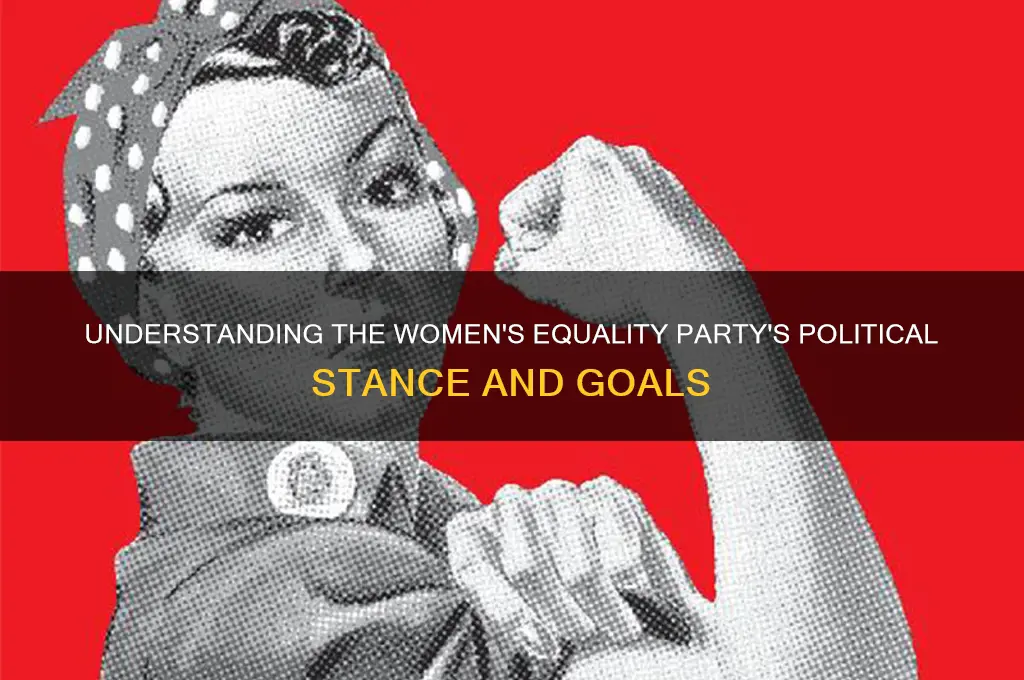 what is the womens equality party politically