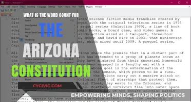 Arizona Constitution: Word Count and Its Significance