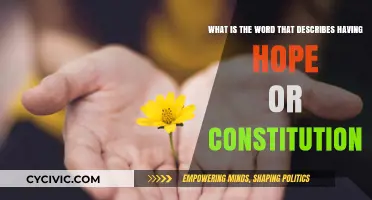 The Power of Hope: Resilience and Constitution