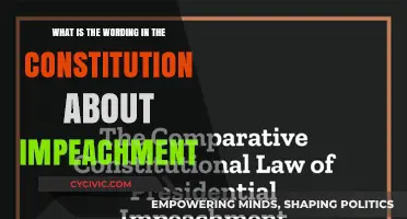 Impeachment Clause: The Constitution's Wording Explained