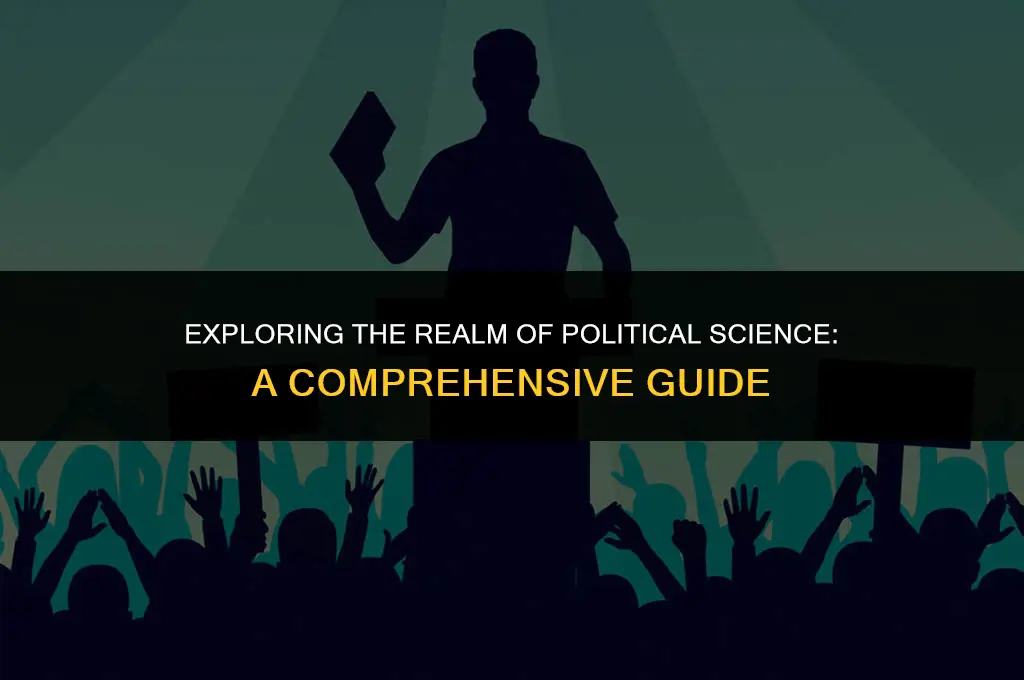 what is the work of political science