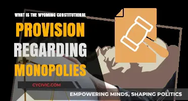 Wyoming's Constitution: Monopolies and Their Restrictions