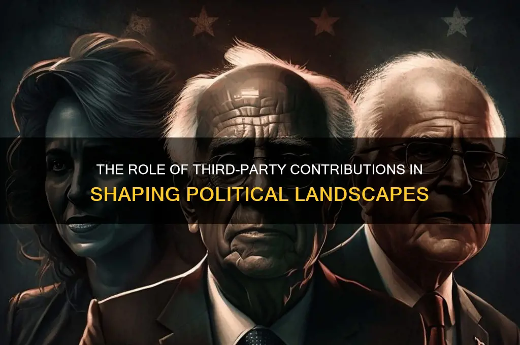 what is third party contribution to politics