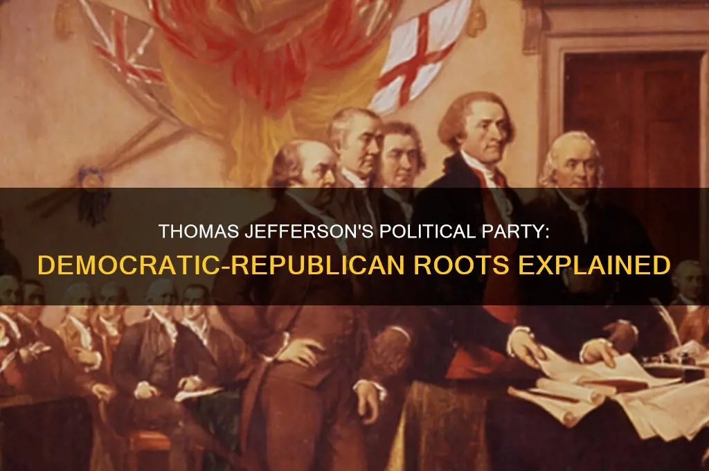 what is thomas jefferson political party
