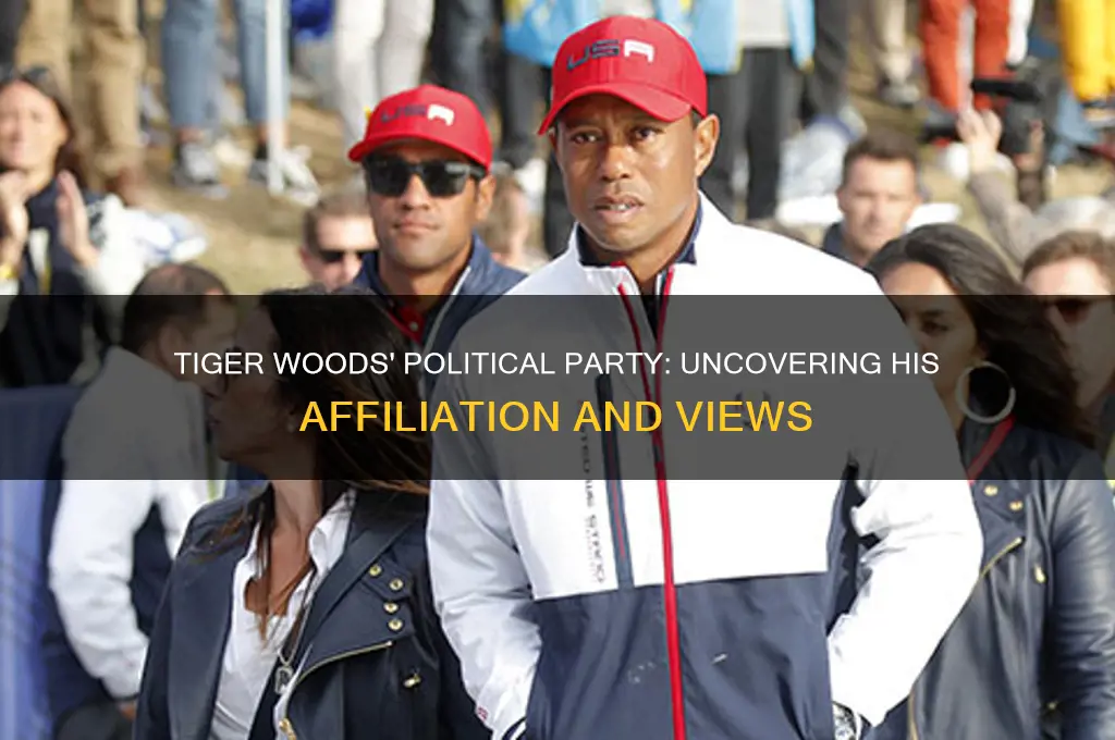 what is tiger woods political party